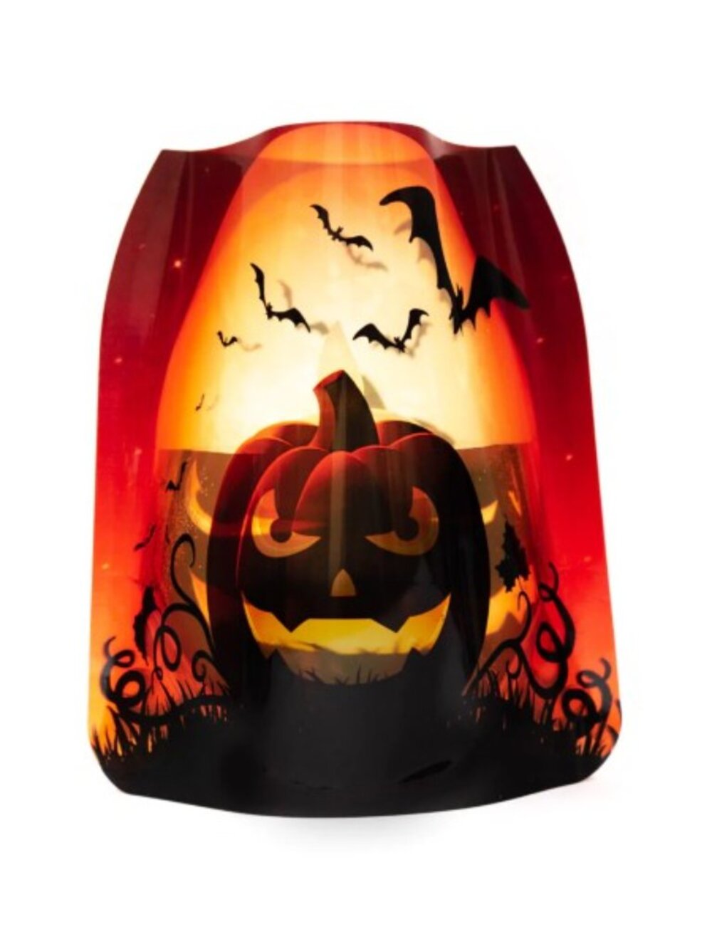 Custom Halloween Luminary Lantern 8 Luminaries & 8 Water-Activated LED Candles